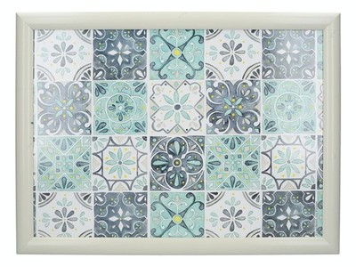 Creative Tops C000325 Cushioned Lap Tray/Lap Tray Cushion And 'green Tile'