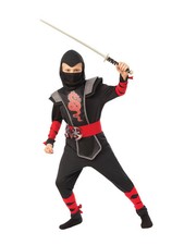 Red Ninja Kids Costume Rubie's