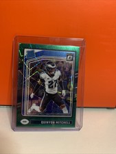 Quinyon Mitchell Green Velocity Rated Rookie 2024 Panini Football Optic 