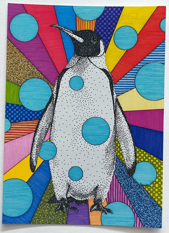 ACEO Penguin ~Tiny Art Print~ Artisticle by Aimee Alexander 