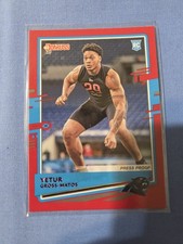 2020 Panini Donruss - Rookie Yetur Gross-Matos #263 Press Proof Red (RC)