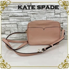m1201 kate spade New York Shoulder Bag Pink Leather Excellent Condition