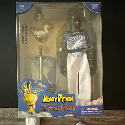 Toy Vault Monty Python Holy Grail Sir Bedevere 12in Boxed w/ Sword Shield