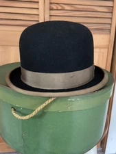 BEVAL SADDLERY MADE IN ENGLAND DERBY HAT 6-3/4 SADDLE SEAT HUNTING SIDESADDLE