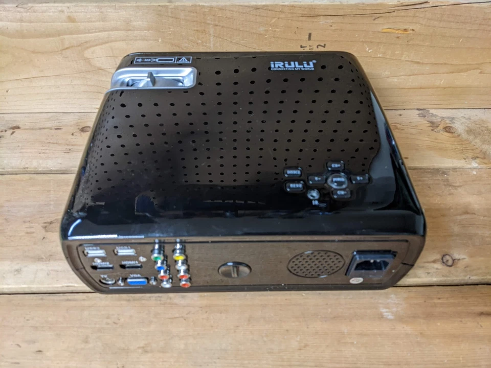 iRulu BL20 Mini Video Projector LED Projector Support 1080P Video Dual HDMI Port - Image 3 of 4