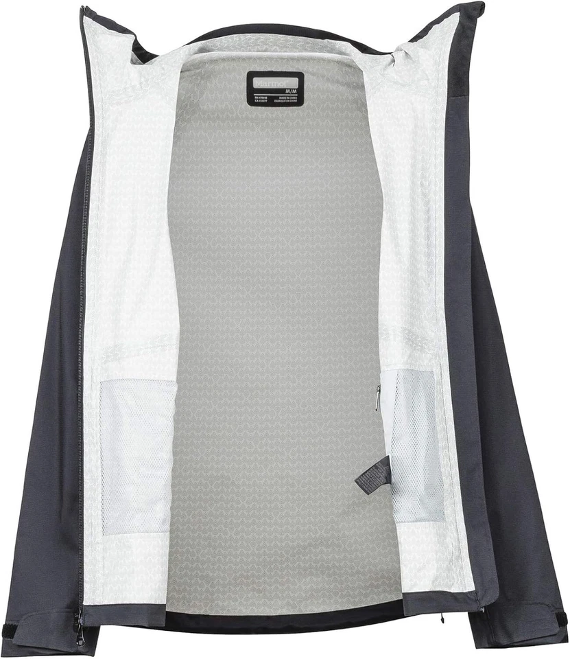 Marmot Damas Hardshell Chaqueta de Lluvia, Chaqueta Impermeable 46130, Negro, XS, Foto 3 de 4