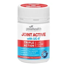 [Good Health] Triple Action Joint Active UCII 90 Capsules Joint Support