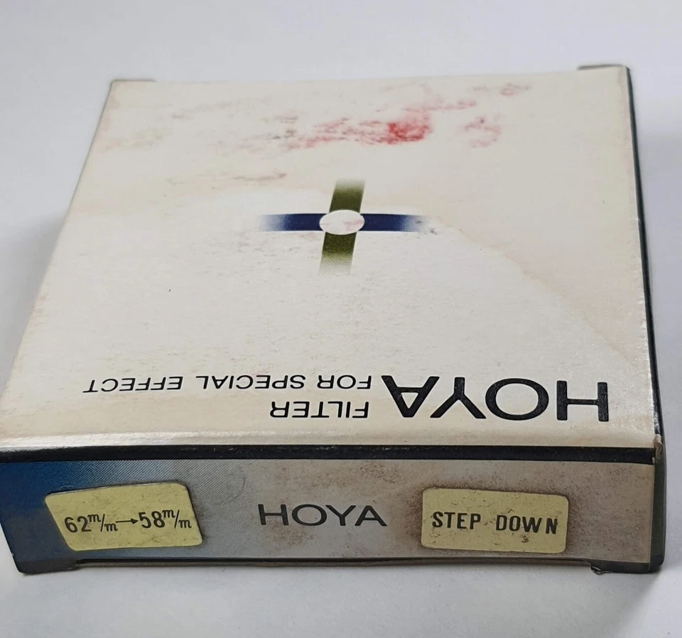 Hoya 62-58mm Step-Down Ring Metal Stepping 62mm Lens to 58mm Filter 62mm-58mm - Image 3 of 3
