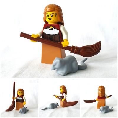 MOC aus LEGO -Teilen Mittelalterliche Magd #2 | Maid #2 | passend zu 10305 21343