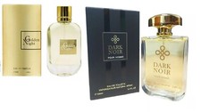 2 x Golden Night Dark Noir Men Perfume Eau De Toilette Aftershave Fragranc 100ml