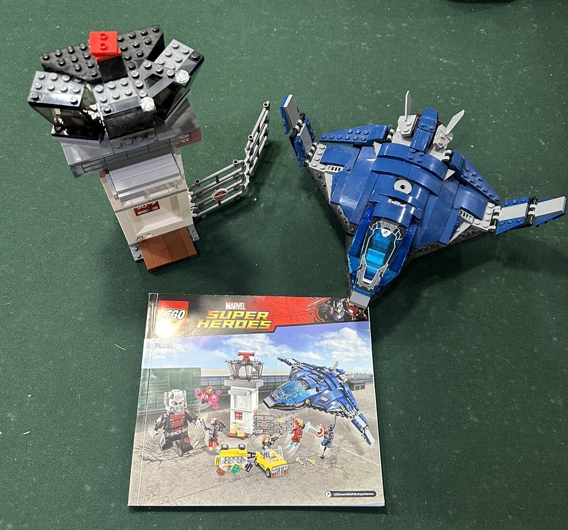 Lego Marvel Set 76051 Quinjet Airport Battle Winter Soldier