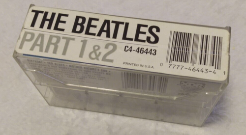 The Beatles Part 1 & Part 2 XDR Cassette Tape C4-46443 Capitol Records