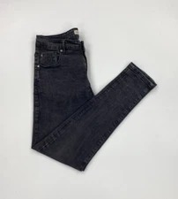 Men's Faded Black 883 Police Jeans W31 L30 Moriarty Tapered Skinny Stretch A