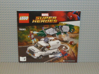LEGO  Super Heroes Bauanleitung 76083 Beware the Vulture Heft 2 ungelocht B2740