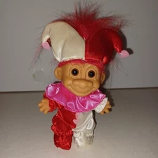 Vintage 90s Troll Dolls Figures Russ Dolls Collectibles Jester