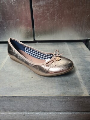 Neue BRUNO BANANI Ballerinas Gr 37 rosa Halbschuhe Pumps flach rosegold #S579