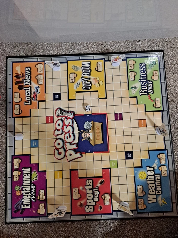 Go to Press Grammar  Board Game  Family Learning Resources  - Image 2 of 3