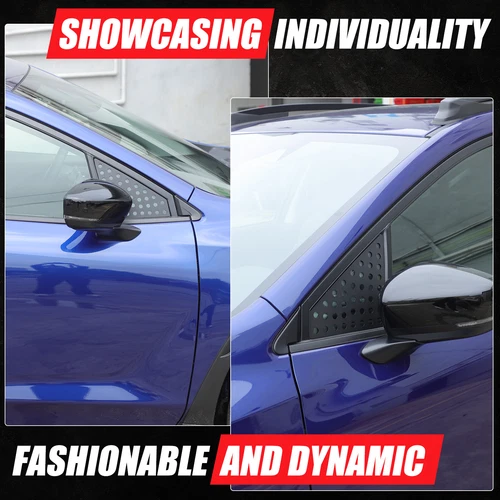 Front & Rear Window Triangle Glass Panel Trim Cover For Subaru Crosstrek 2023-24 - Bild 4 von 19