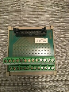 phoenix Contact DIN Rail IDC26 26 pin ribbon cable Breakout Board Terminal Block