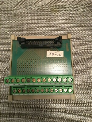 phoenix Contact DIN Rail IDC26 26 pin ribbon cable Breakout Board Terminal Block
