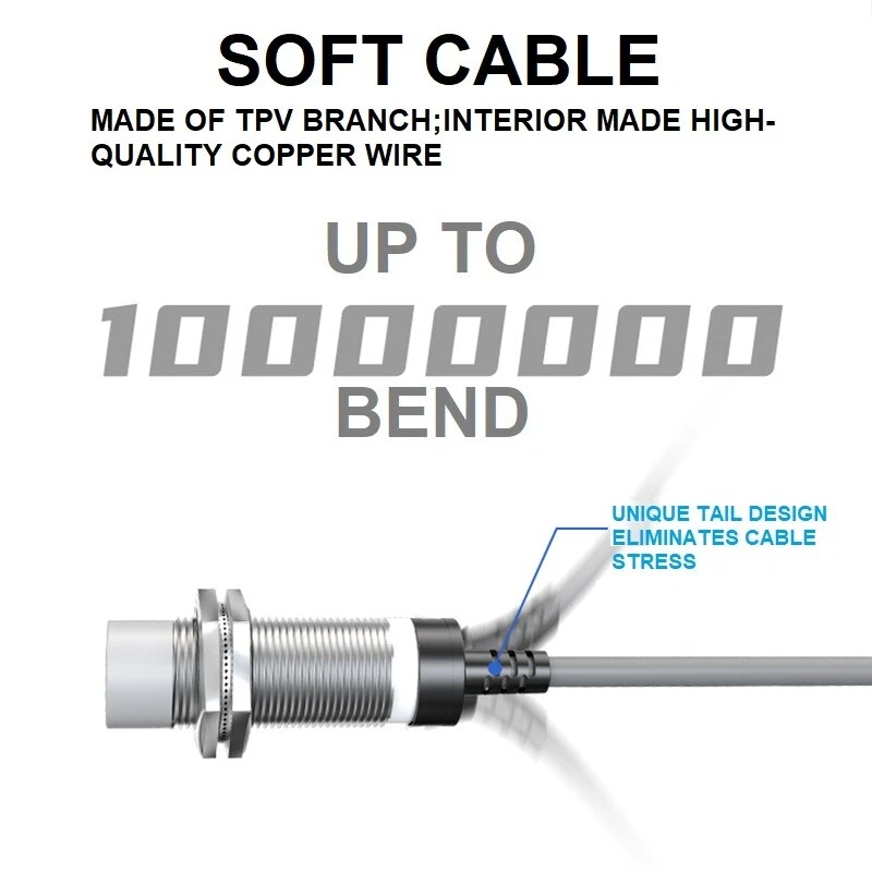 Long Range Metal Proximity Switch M30 Elevator Inductive Proximity Switch Sensor - Image 3 of 4