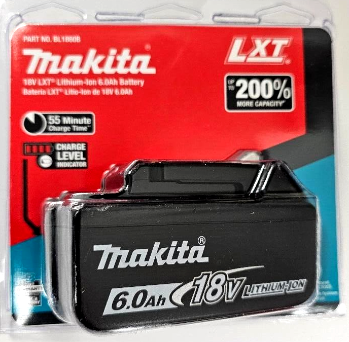 NEW GENUINE IN PACK Makita LED GAUGE BL1860B 18V Battery 6.0 NEW GENUINE IN PACK Makita LED GAUGE BL1860B 18V Battery 6.0