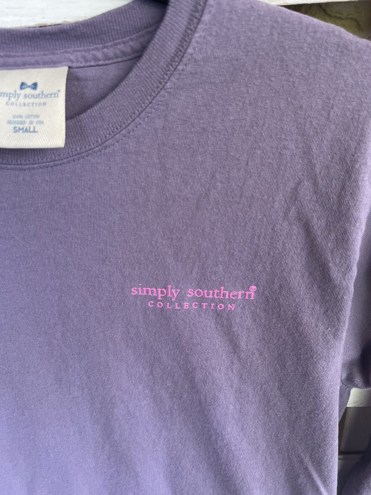 Simply Southern Women's Purple Shirt Long Sleeve … - image 4