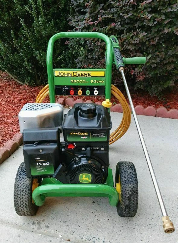 John deere 3300 psi 3.2 sale gpm gas pressure washer