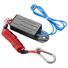 Trailer Breakaway Switch, Briidea 4ft Breakaway Coiled Cable with Electric Br...