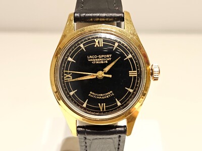VINTAGE RARE GOLD PLATED GERMANY MEN display picture 1
