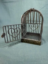 Ashland, Rustic, Metal Bird Cage, Decor, 5,5"