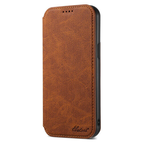 For iPhone 16 Pro Max 15 14 13 Magnetic MagSafe Leather Wallet Flip Stand Cover - Picture 17 of 31