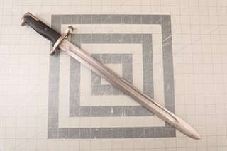 US Army USMC Marine WWII M1942 Union Fork & Hoe M1 Garand Bayonet & Sheath