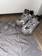 balenciaga gray and white track size 12