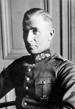 Wwii Germany General of Panzer Divisions Paul Hausser Historic Old Photo