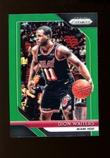 2018 Panini Prizm #166 Dion Waiters Miami Heat Green