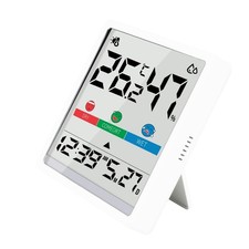 Indoor Thermometer Humidity Monitor, Digital Home Hygrometer Temperature Ga...