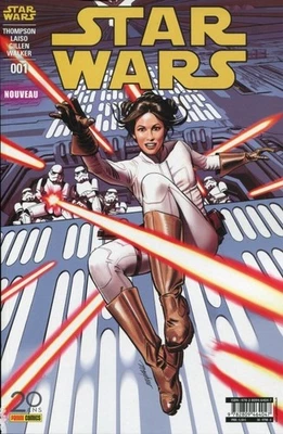 LOT DE 7 STAR WARS 1 2 4 5 6 7 9 PANINI COMICS 2017 - Photo 1/2