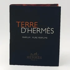 Hermes Terre D'Hermes Parfum 0.05 oz 1.5 ml Pure Perfume Mini Travel Sample Vial