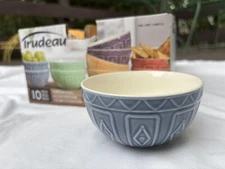 Trudeau Bowls 10 Piece Set Multicolor, Soup/Salad Porcelain Bowl