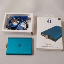 iFi-Audio Portable Headphone Amplifier Petrol Blue hip-dac