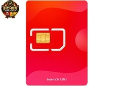 V3 eSIM-Karte f&uuml;r entsperrte Android &ndash; SIM zu eSIM Adapter, 50 Profile + 1GB Gr