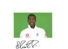 Alex Tudor - ENGLAND - Signed 12 x 8 Print