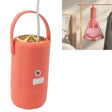 400W Portable Dryer Home Small Dryer Orange Portable Clothes Dryer For Home
