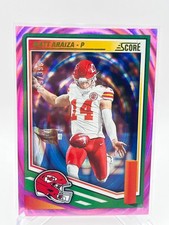 2025 Score - Matt Araiza #288 Pink Ellipse /399 Kansas City Chiefs