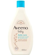 Aveeno Baby, Daily Care Gentle Bath & Wash for Sensitive Skin, Tear Free, 400ml