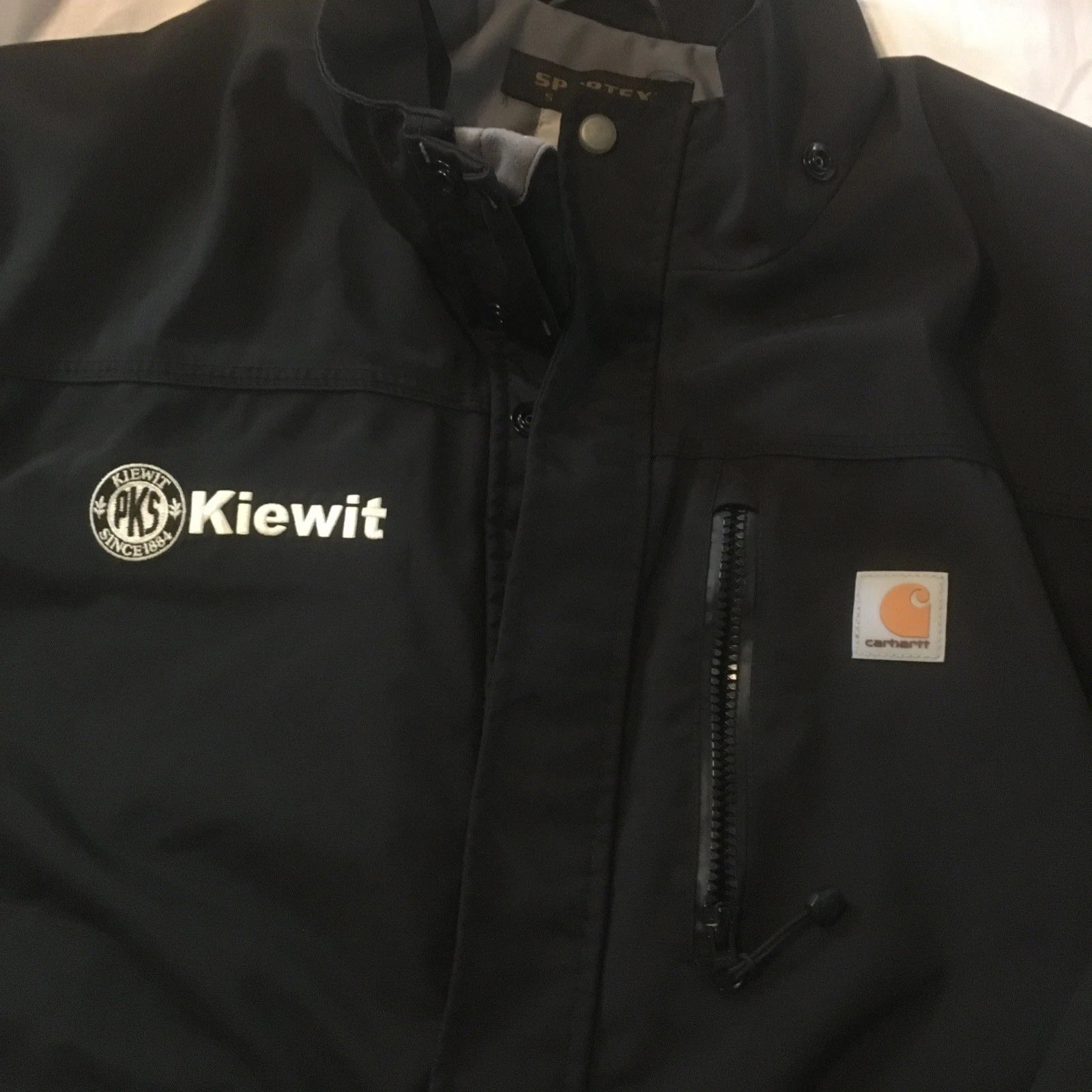 Carhartt Jacket Men’s XL Black Shoreline Storm Defender Coat