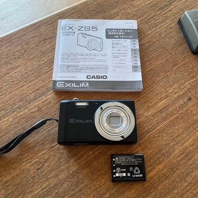 Casio Exilim EX-ZS5 Black Compact Digital Camera 14.0MP Japan - | eBay