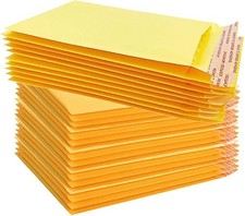 ENVELOPES PADDED BUBBLE *PICK SIZE* LARGE LETTER GOLD WHITE POSTAL UK A4 A5 DL
