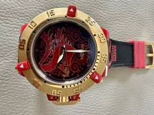 Invicta Subaqua Noma III Red Dragon Limited Edition – Gold/Red – 200M Dive Watch